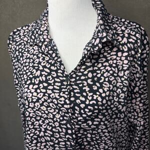 Victoria’s Secret Leopard Print Sleep Dress Nightgown L